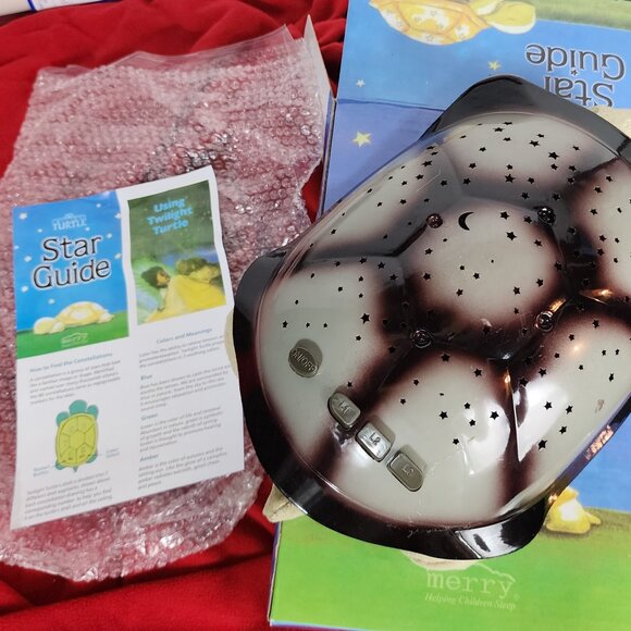Twilight Turtle TV Star Guide Seven Function Constellation Ceiling Night Light - Picture 2 of 16